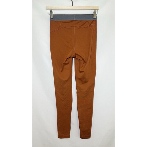 Nike University Of Texas Longhorns Dri-Fit Pull On Orange‎ Tights Women's SMALL - Picture 2 of 12